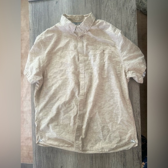 Cactus Man Ricky Singh Tan + Floral Collared Button Up Shirt - Picture 2 of 8